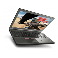 Brugt bærbar computer 15" - Lenovo ThinkPad W541 i7 16GB 256SSD (brugt med mærke skærm)