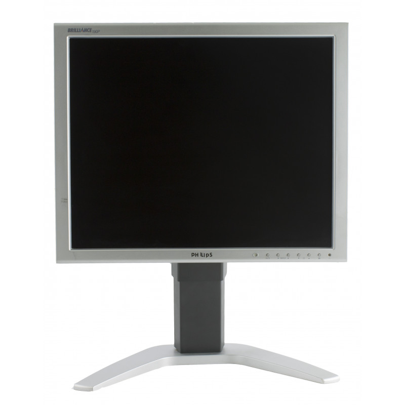 Brugte computerskærme - Philips 19" LCD-Skärm (beg med små repor)