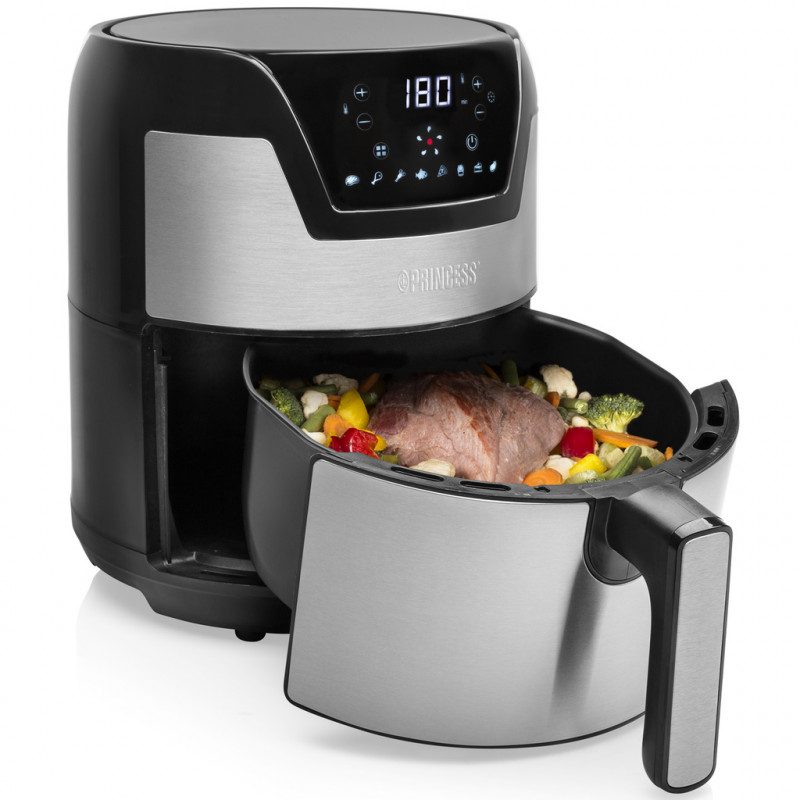 Frituregryde - Princess digital airfryer frituregryde 4,5 l rustfrit stål XXL