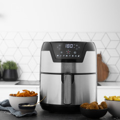 Princess digital airfryer frituregryde 4,5 l rustfrit stål XXL