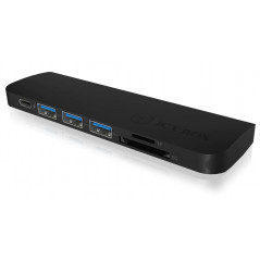 Dockingstation til computer - USB-C Multiport Dockingstation med HDMI, 3xUSB, MicroSD