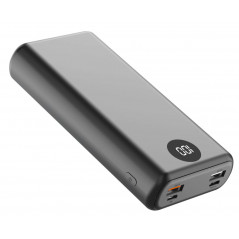 iiglo PowerBank batteri på 20.000mAh PD 18W, QC, USB-C, 2xUSB