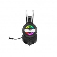 Gamingheadsets - Havit Gaming headset med RGB, USB+3.5mm