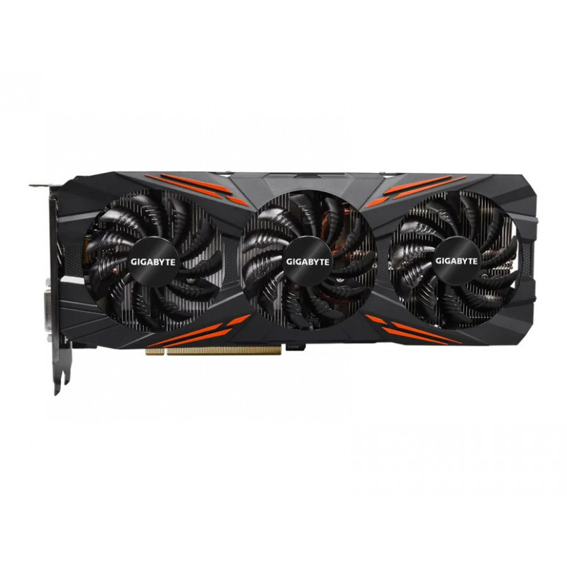 Brugte grafikkort - Gigabyte GeForce GTX 1070 G1 8GB (beg)