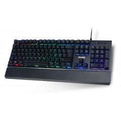 Computertilbehør - Fourze GK100 semi-mekaniskt RGB-gaming-tangentbord (fyndvara)