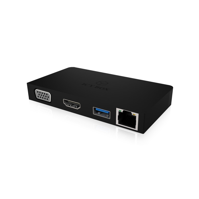 Dockingstation til computer - USB-C Multiport dockningsstation av universalmodell