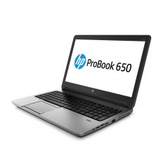 Brugt bærbar computer 15" - HP ProBook 650 G1 i5 8GB 128SSD med 4G (brugt)