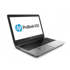 Brugt bærbar computer 15" - HP ProBook 650 G1 i5 8GB 128SSD med 4G (brugt)