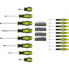 GOOBAY precision skruvmejselset med 40 olika bits